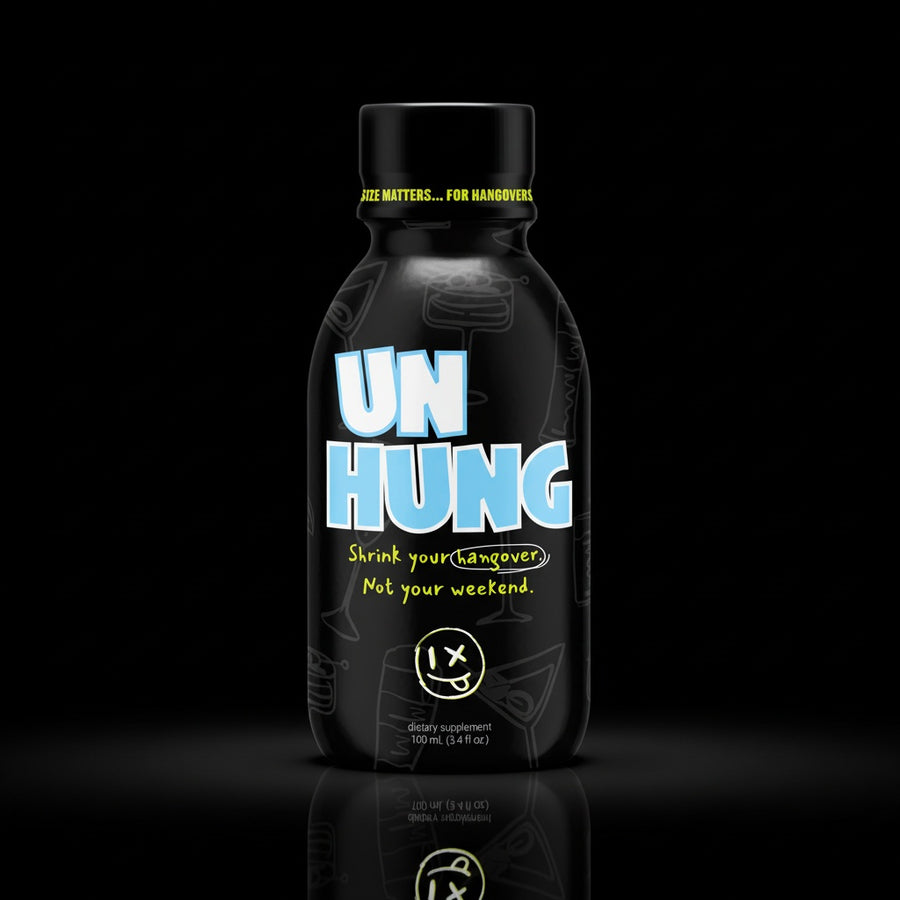 UNHUNG party relief shot — DHM NAC electrolytes